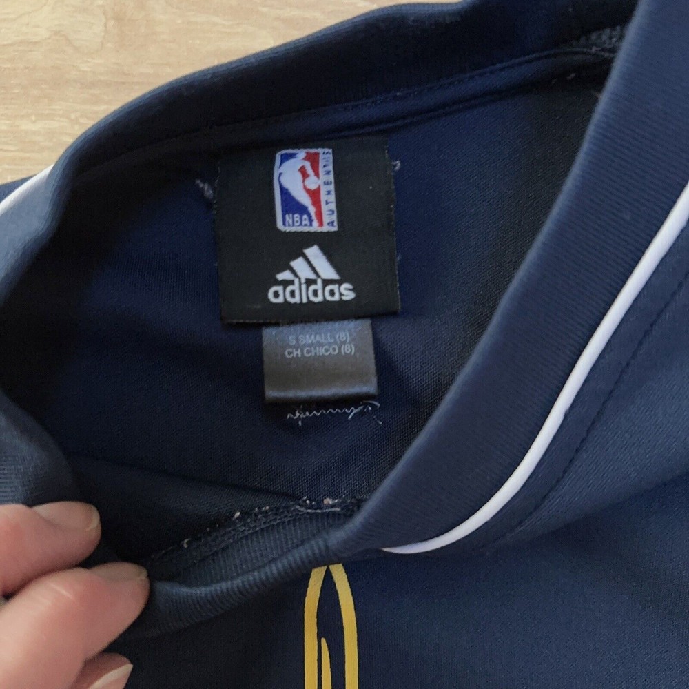 Adidas Cleveland Cavaliers Shirt Youth Boys S Small 8 Cavs Navy NBA Authentics - Picture 3 of 11